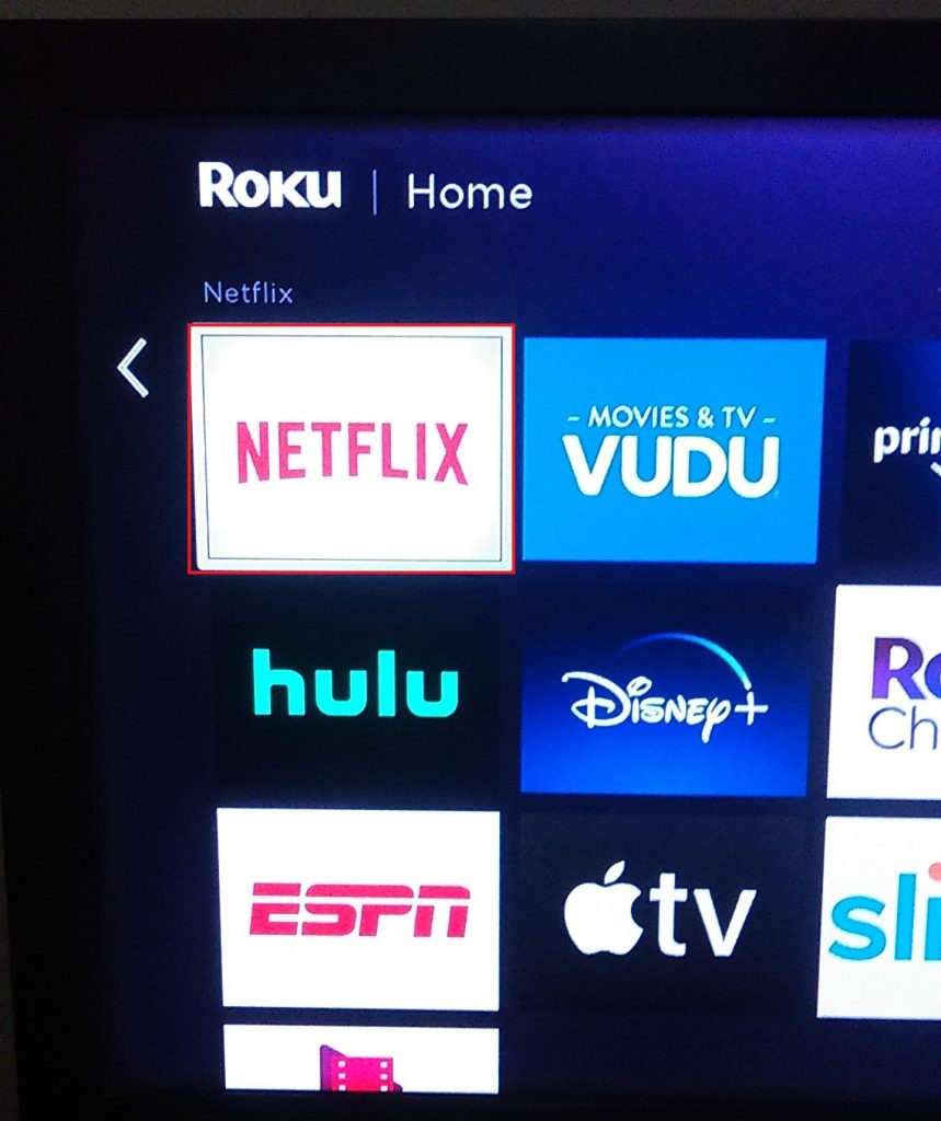 Roku Favorites page