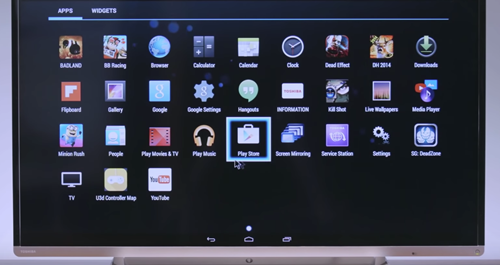 Install apps on Toshiba TVs