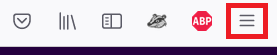 Firefox Toolbar Menu