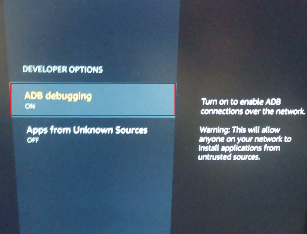 Fire TV Settings