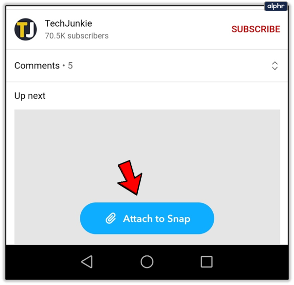 how to upload a youtube video to snapchat story