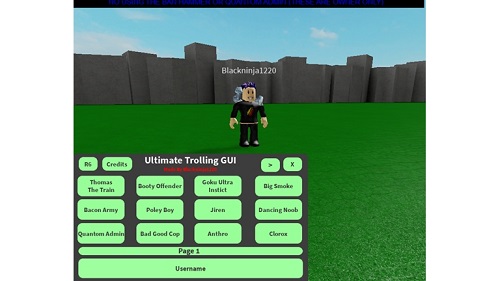 how to get script/troll gui only in game #roblox #trollgui