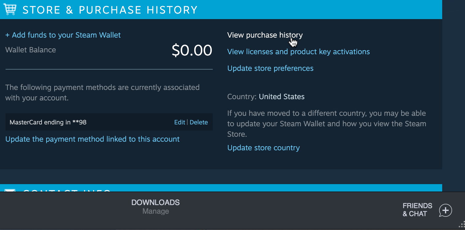 How to View Your Purchase History in Steam