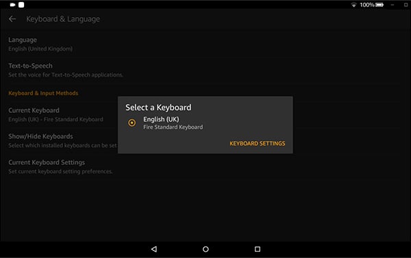 How To Change Language on the Amazon Fire