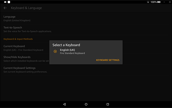 How To Change Language on the Amazon Fire