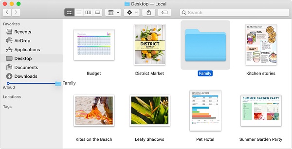 Finder Files Not Appearing