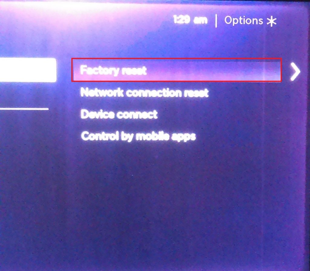 Roku Advanced System Settings