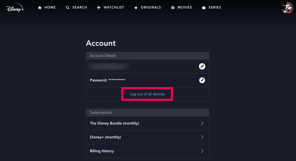 How to Sign Out of All Devices in Disney Plus