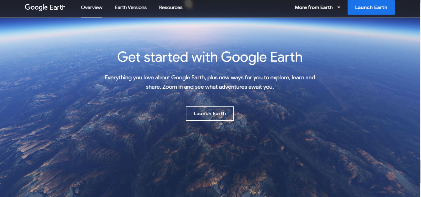 new google earth 2017 for chrome