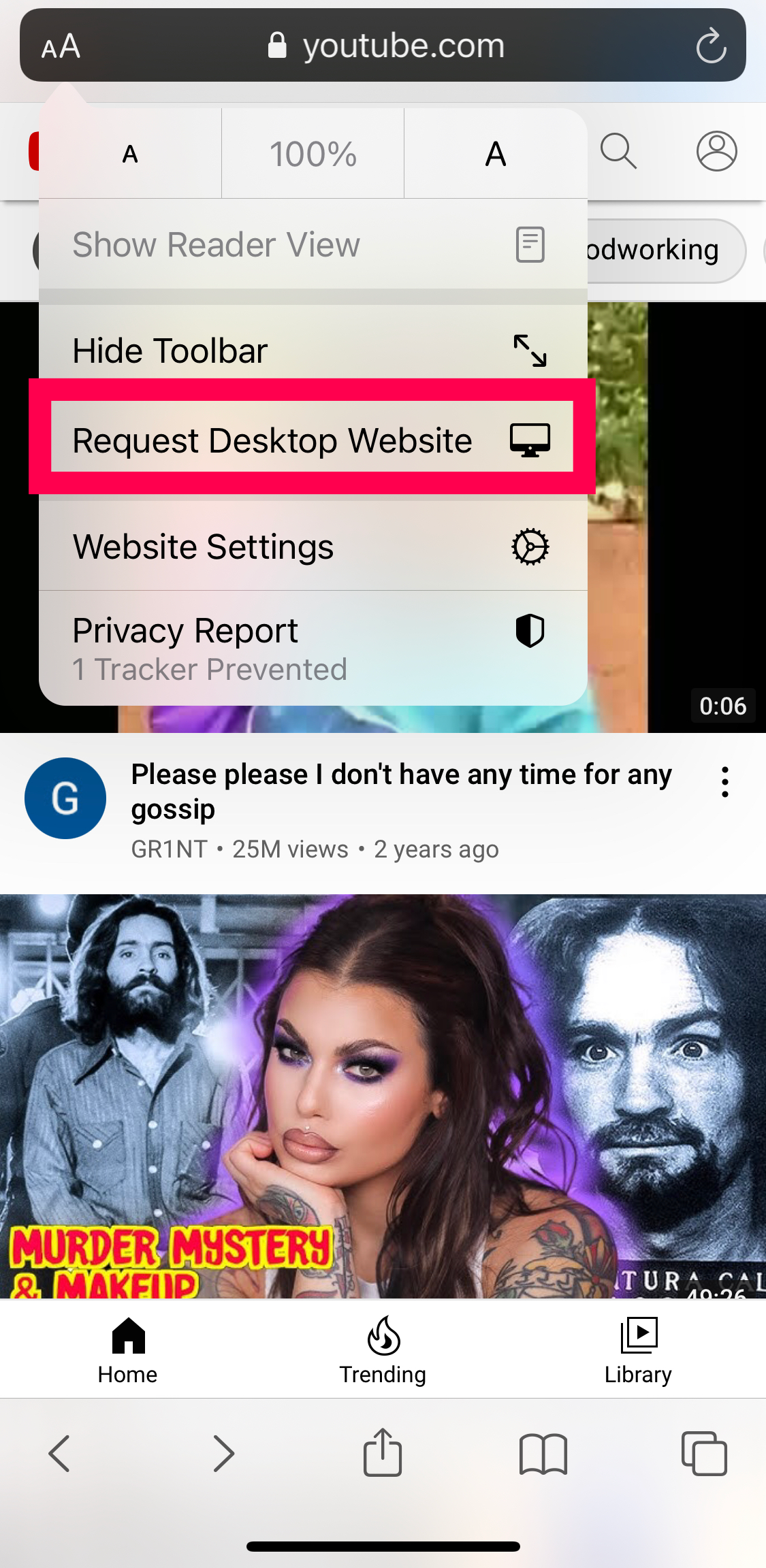 How To View The Youtube Desktop Site From Your Phone