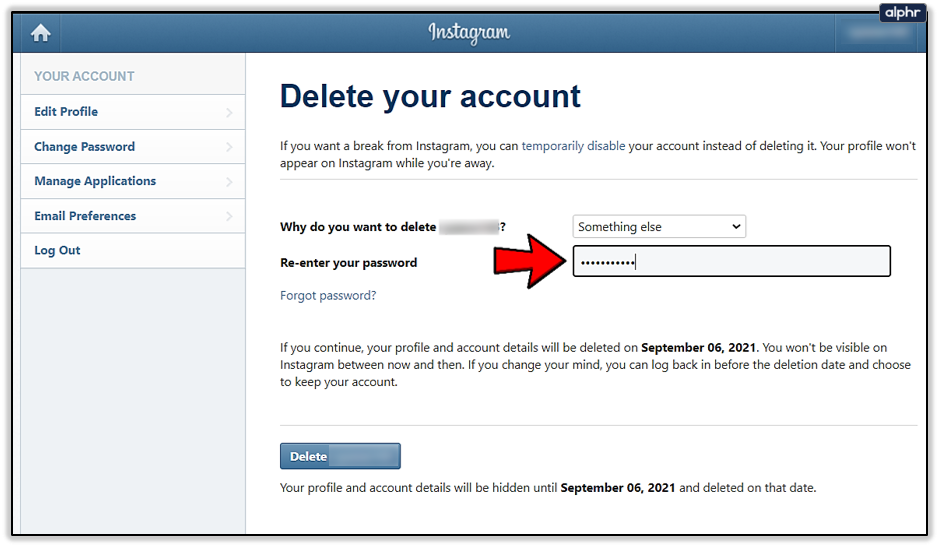 How to Delete or Deactivate an Instagram Account.