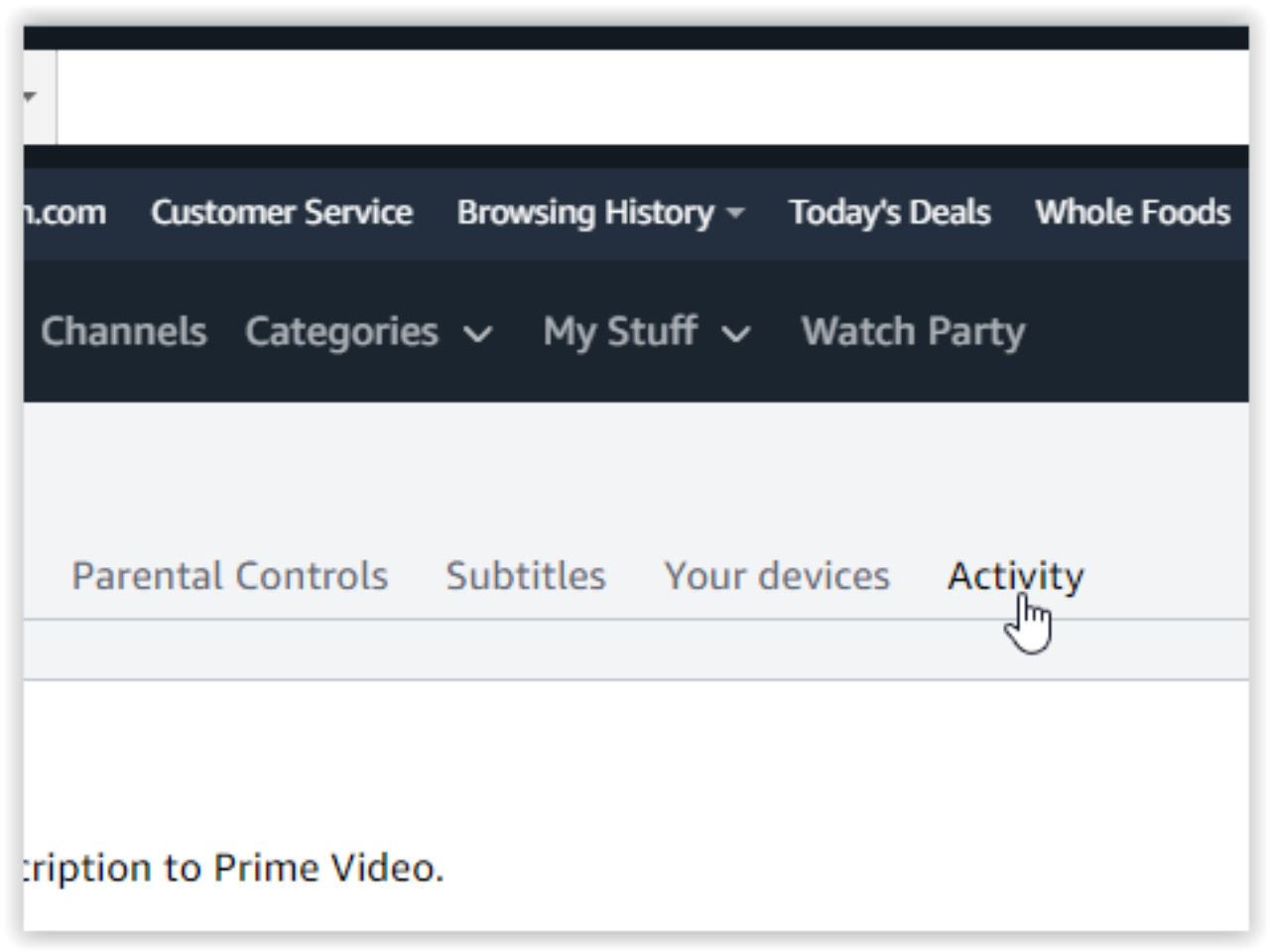 How to Remove Your History and Watchlist from Amazon Prime Video