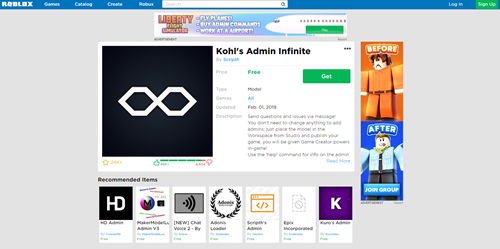 Popular Roblox Admin Commands 2021 - best free admin games in roblox