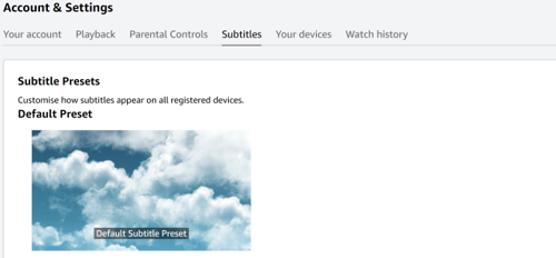how to manage subtitles for amazon prime video - screenshot 15