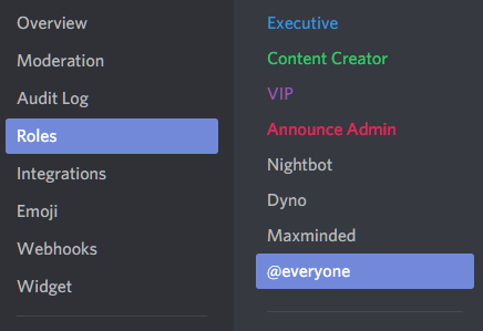 How To Disable Everyone In Discord