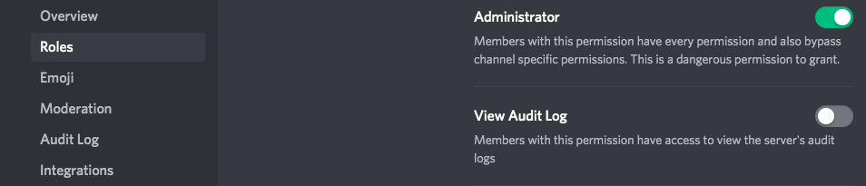 Clean chat discord