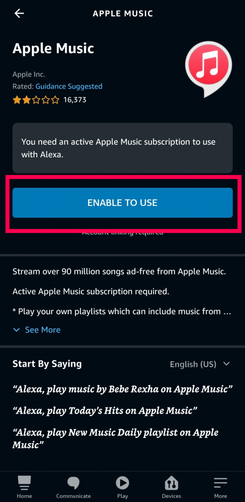 How to Setup Apple Music on an Amazon Alexa Device