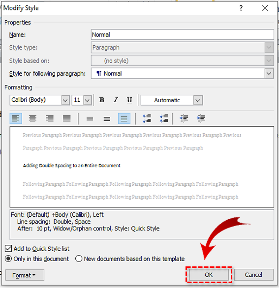 How To Quickly Add Double Spaces In Word