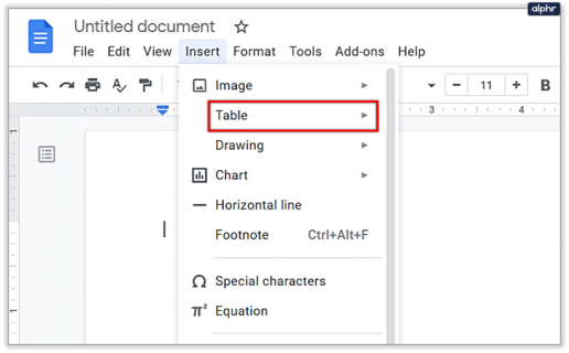How to Add a Table in Google Keep