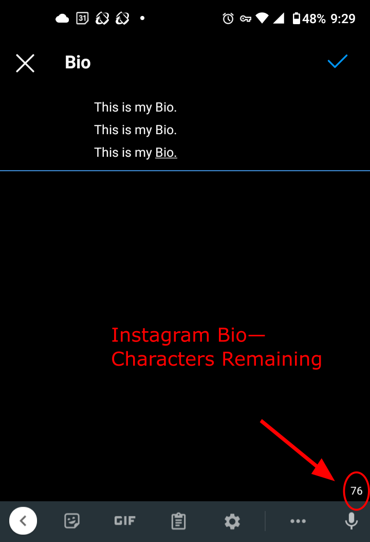 Bio character limit facebook Twitter Character