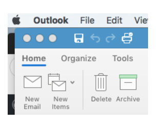 Outlook Email - Mac