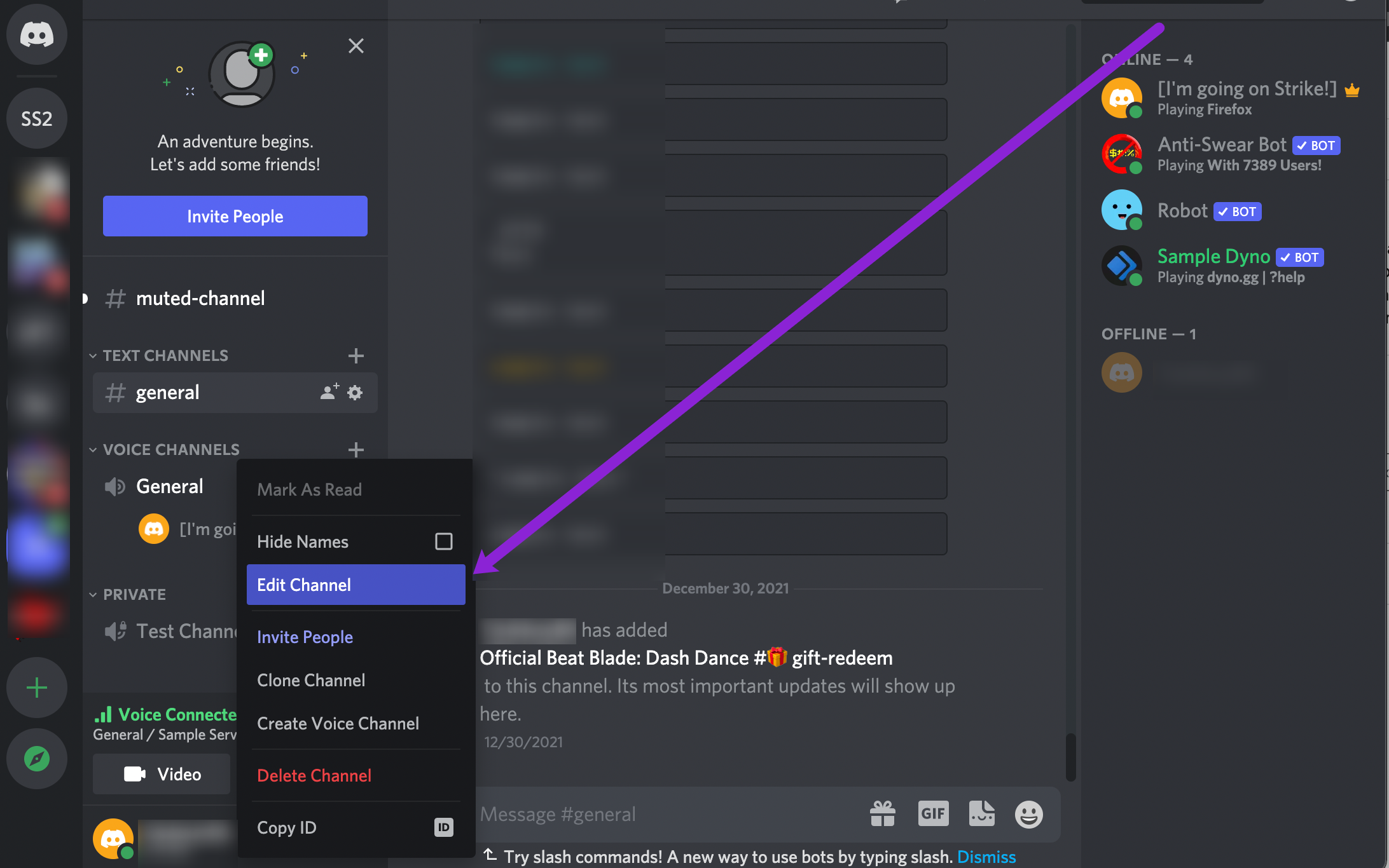 How to Go in Discord