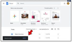 How To Delete All Documents in Google Docs