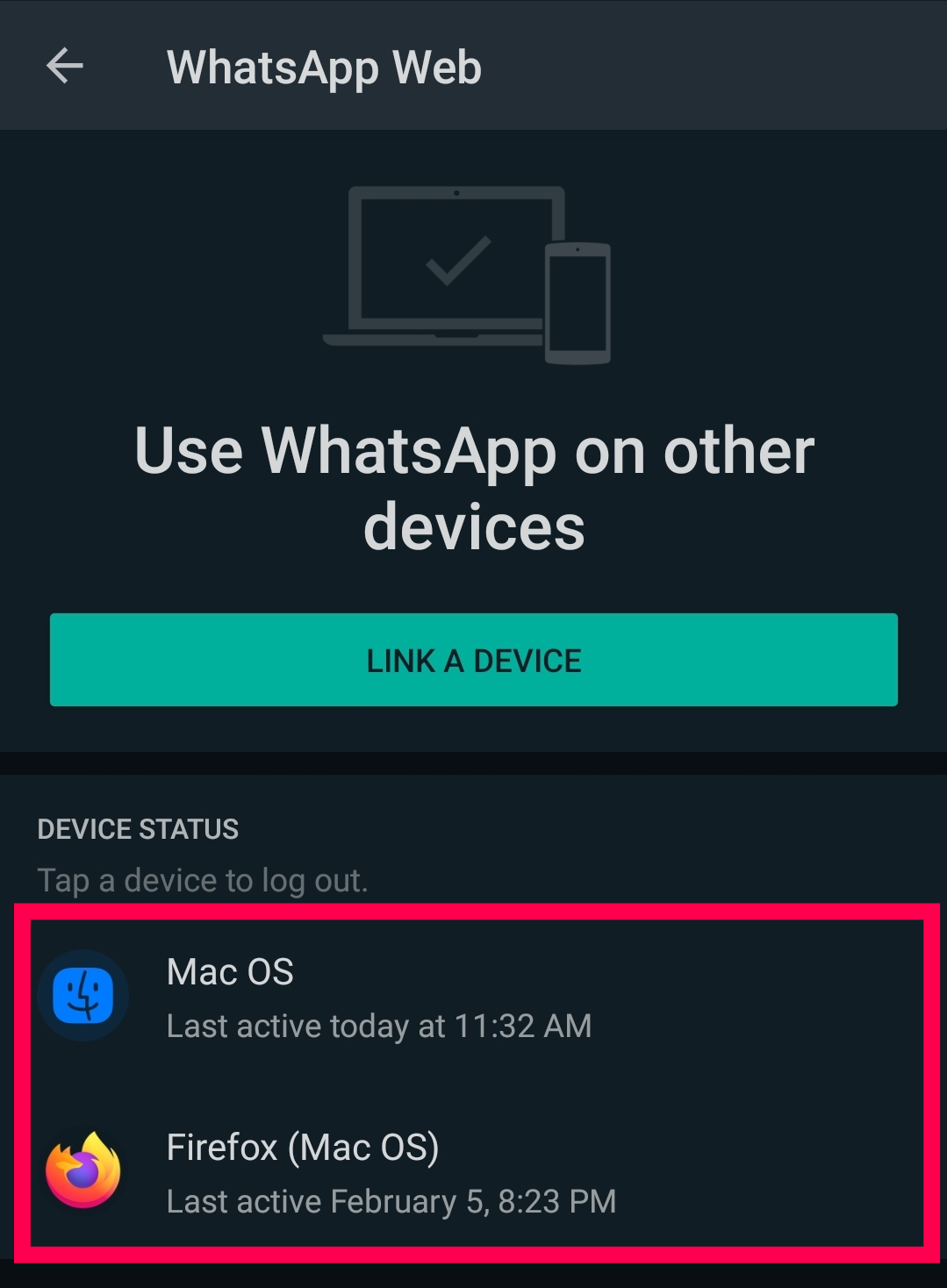 How to Check if Someone Else is Using Your WhatsApp Account