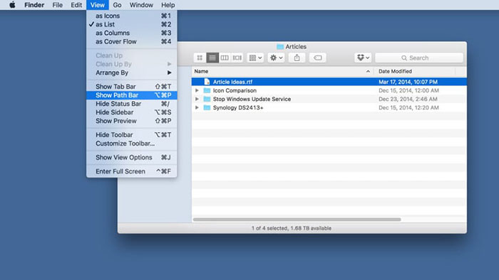 how to use mac os finder