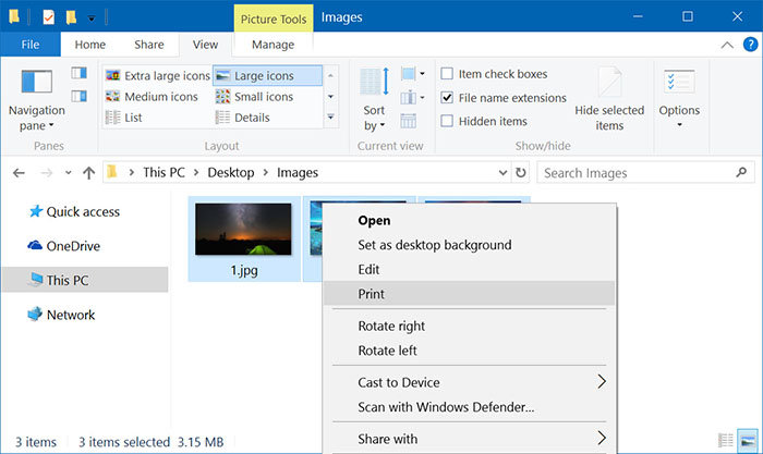 blok fjols plantageejer How to Create a PDF from Multiple Images in Windows 10