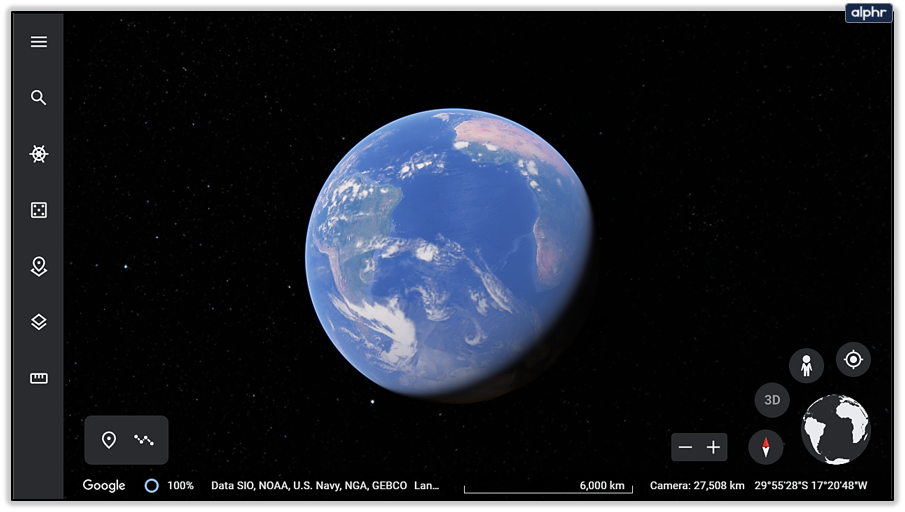 How do I get Google Earth 20 years ago?