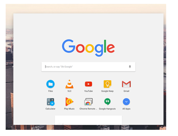 Chromebook launcher