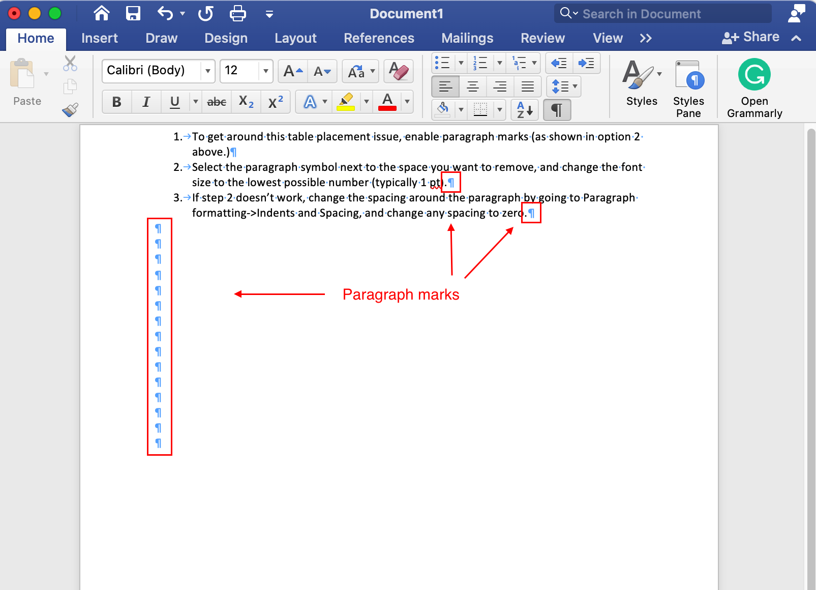 is there a way to eliminate all page formatting in word