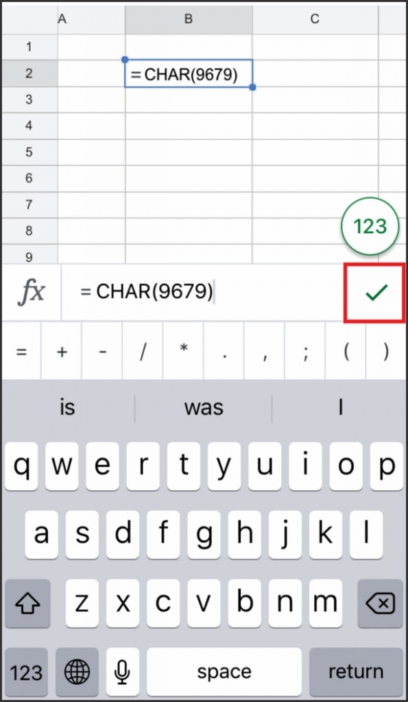 How to Add Bullet Points in Google Sheets