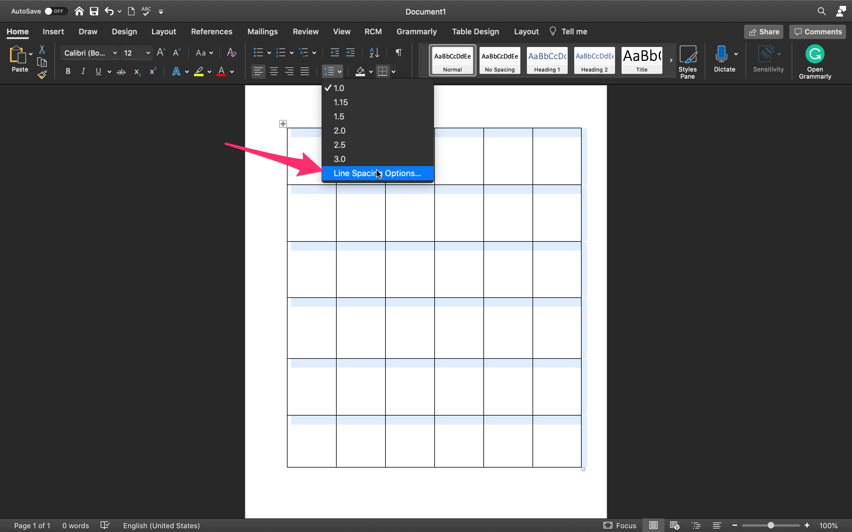 how to change orientation of one page in word 2011