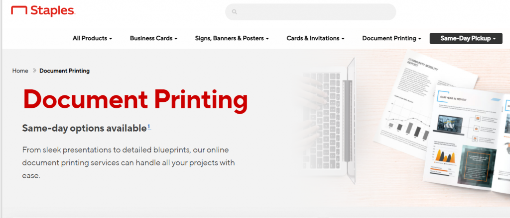 Simple Print Document Printing