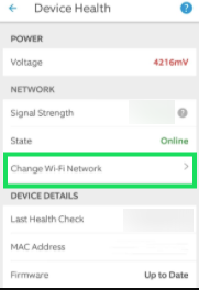 how to change wifi on ring doorbell?