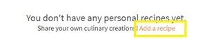 add a recipe