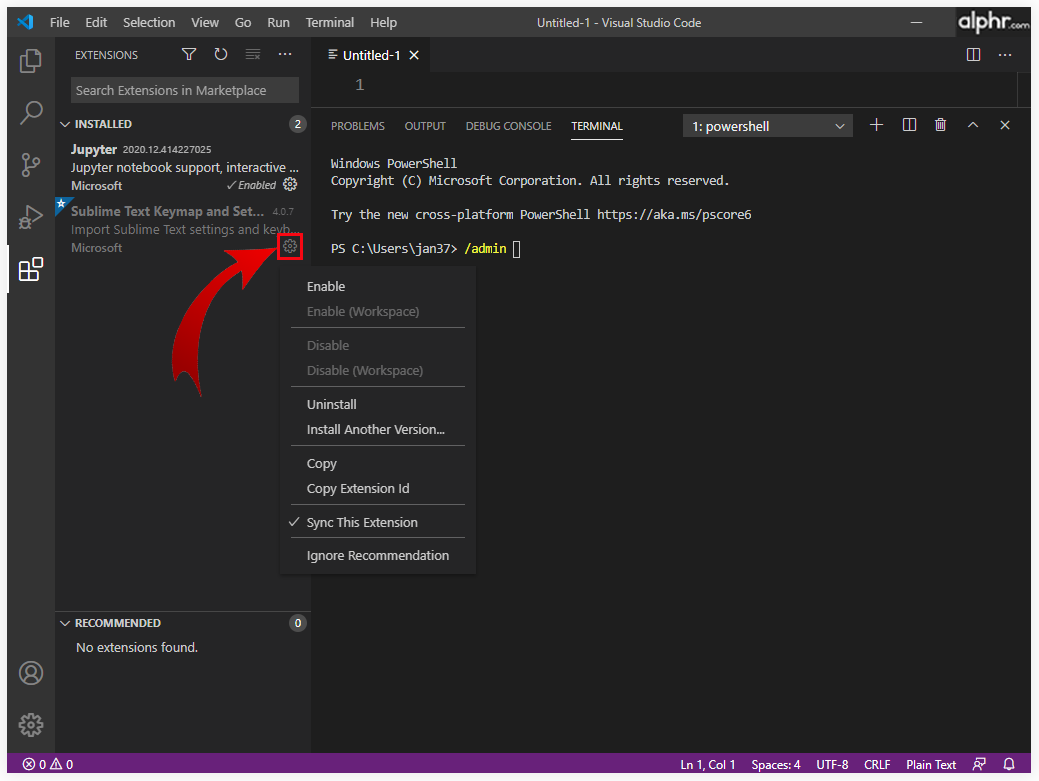 VS Code How to Install Extensions