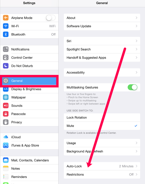 How to Enable Parental Controls on the iPad