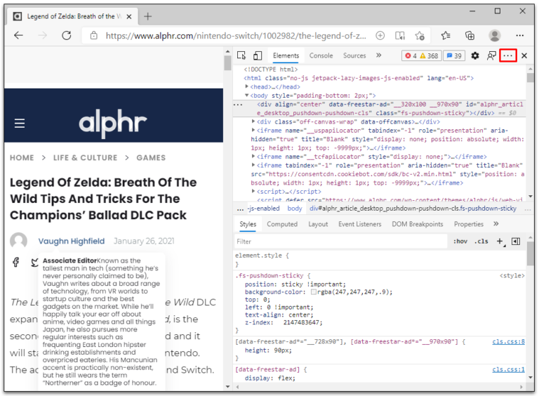 How to Use Inspect Element