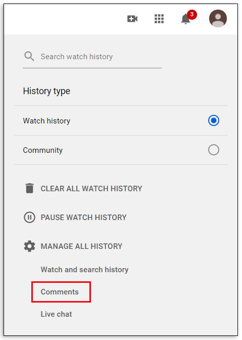 How to View Your YouTube Comment History