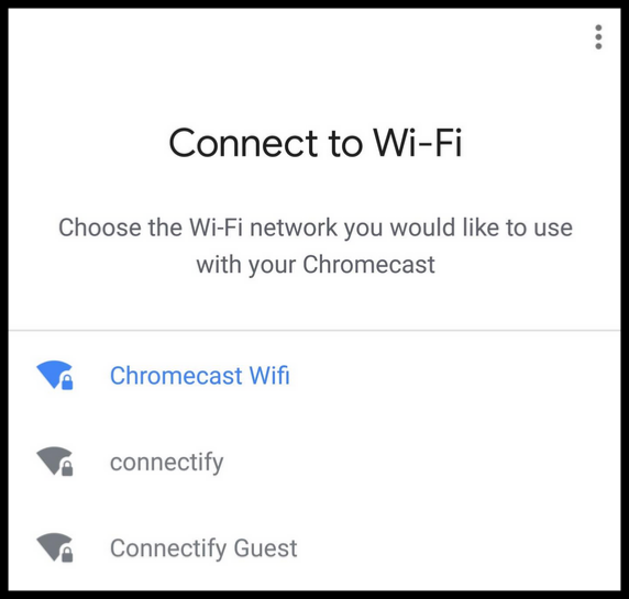 How to Chromecast Wi-Fi