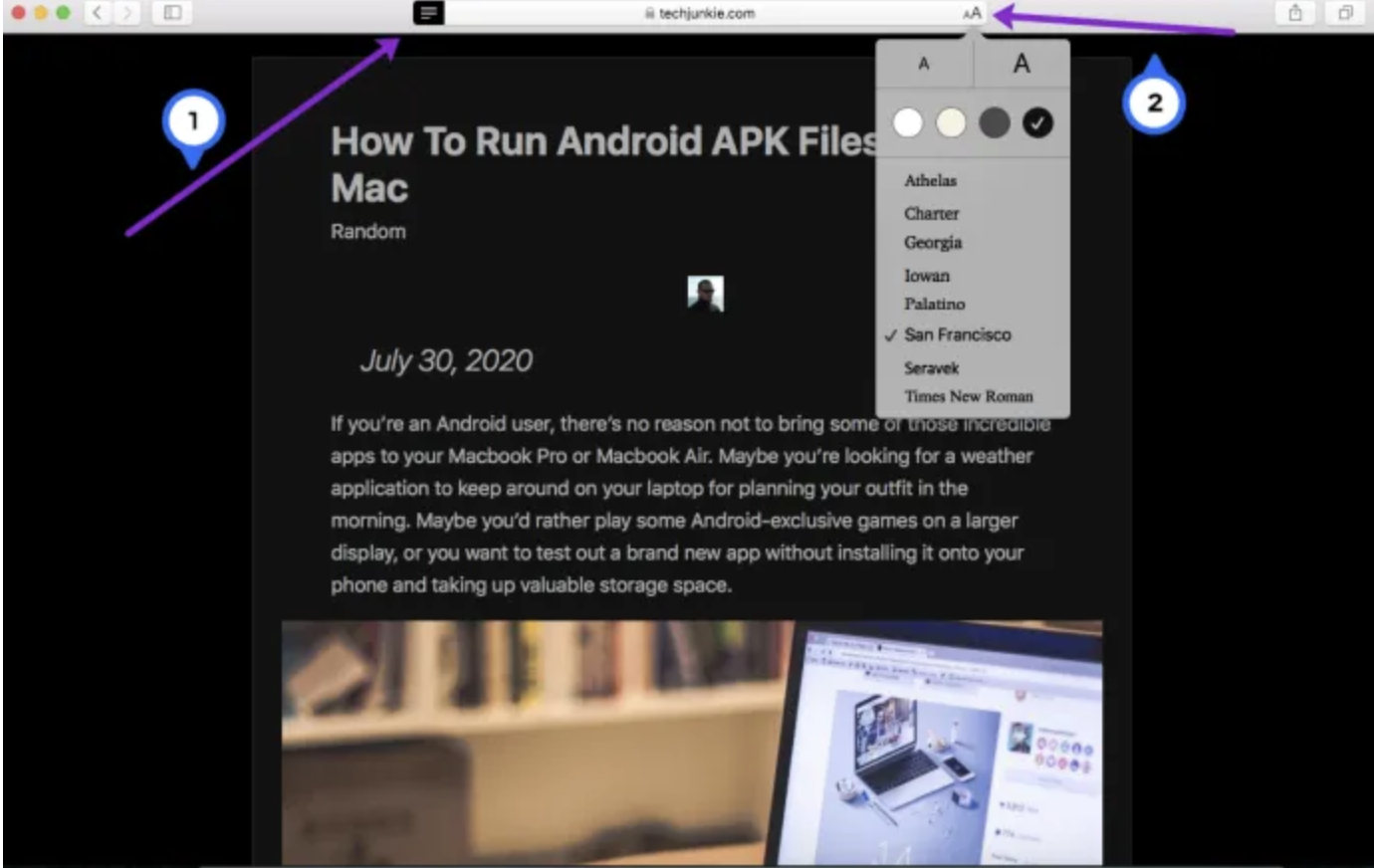 How To Enable Dark Mode on Safari
