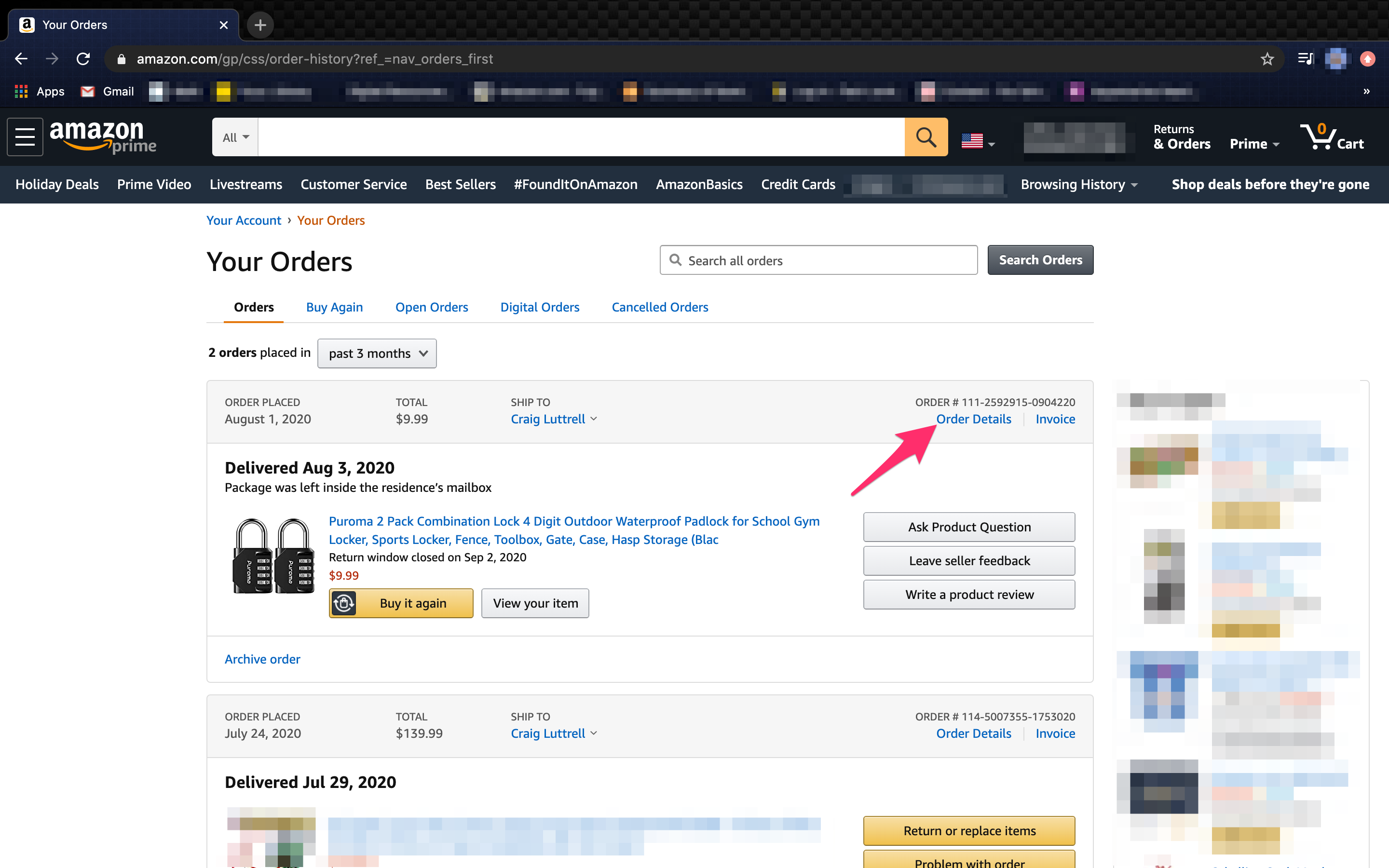 Amazon wish address list hide How To
