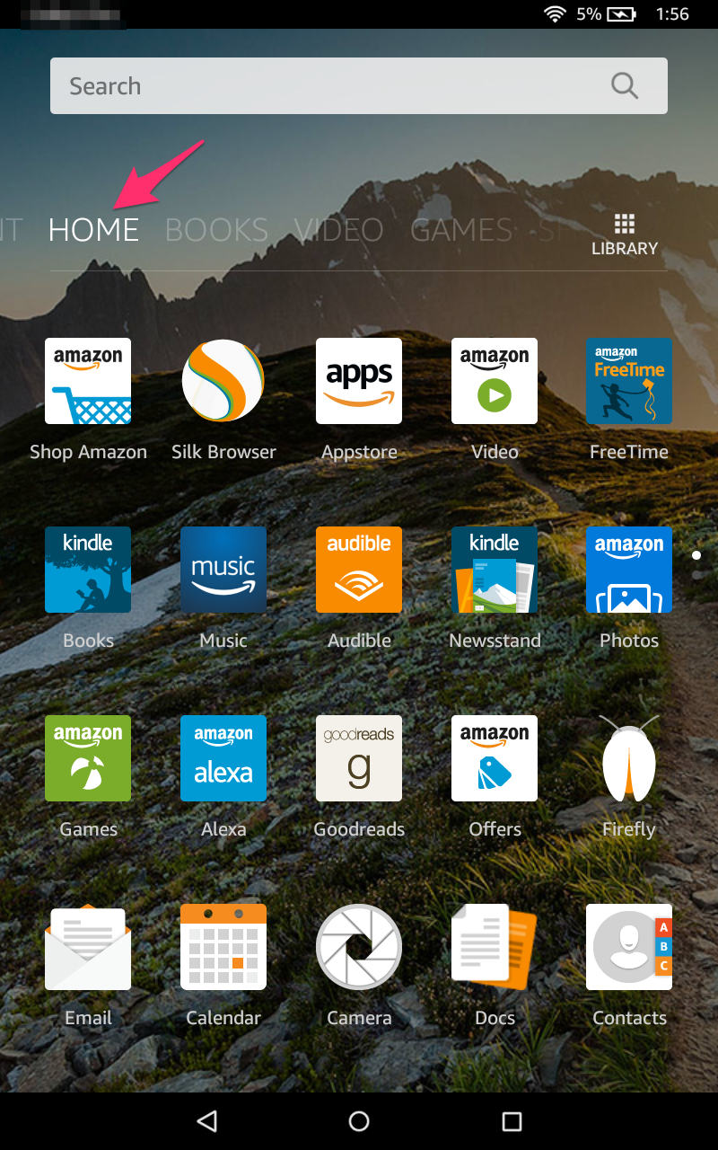 amazon kindle app for android tablet