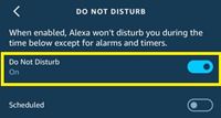 do not disturb on