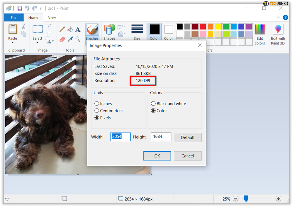 How To Change The Dpi In Ms Paint