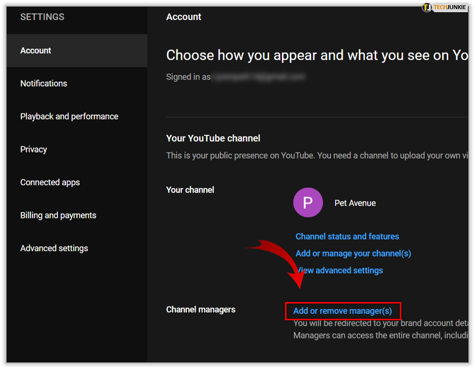 Manage Advanced Channel Settings