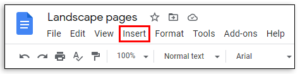 How to Make Just One Page Landscape in Google Docs